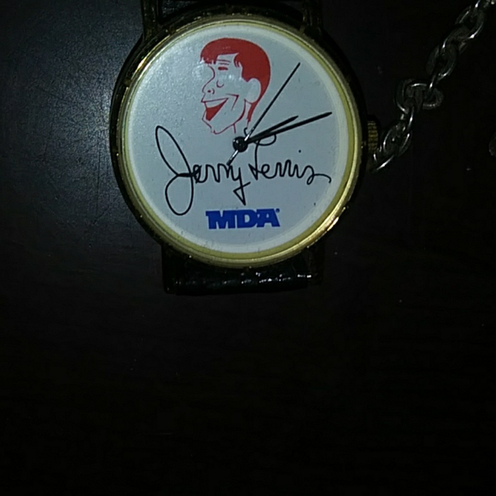 Three vintage watches one Jerry Lewis, one Tweety